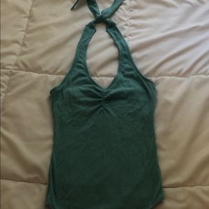 Hollister halter thong bodysuit